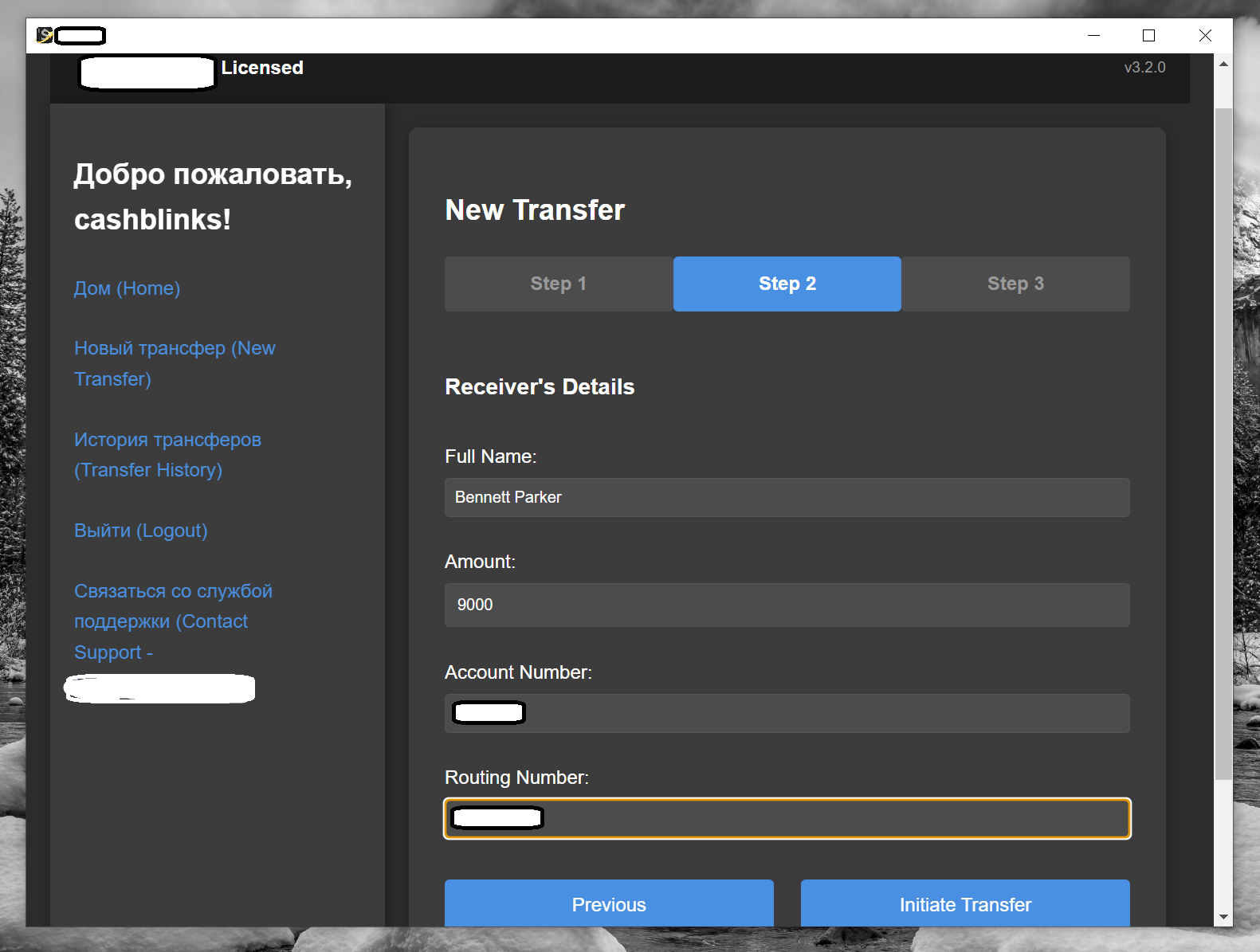 Step 3 – Enter Details